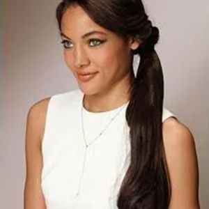 Revlon Wrap-N-Wear Ponytail 18" Dark Brown New in box